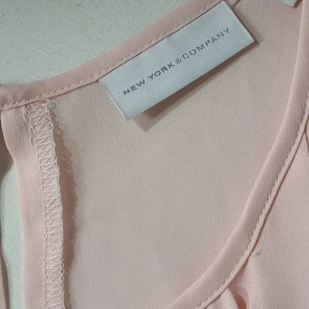 New York & Company  Pink Blouse - Picture 2 of 4
